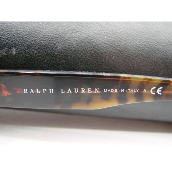 Polo Ralph Lauren Full Rim Eyeglass Frames 55-16-135 Tortoise Shell Brown w/Case - Picture 10 of 12